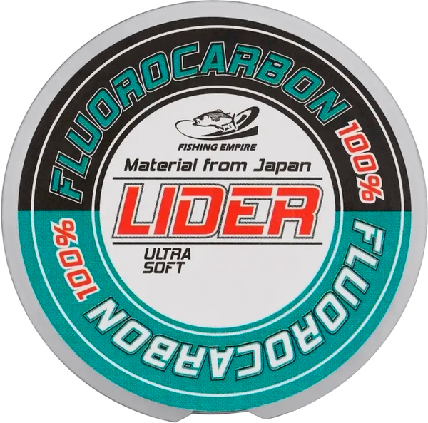 Леска флюорокарбоновая Fishing Empire Lider Fluorocarbon 100% 10м 0.80мм / FLN- 0180 - фото