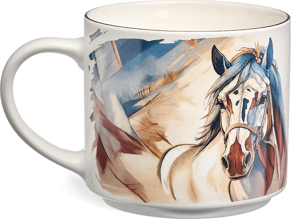 Кружка Lefard Horse Золото 260-1058