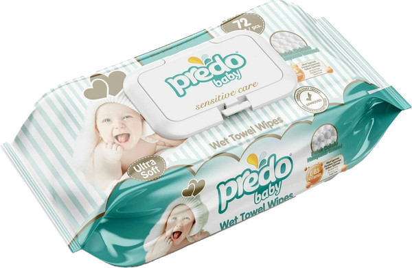 Влажные салфетки детские Predo W-172 - фото