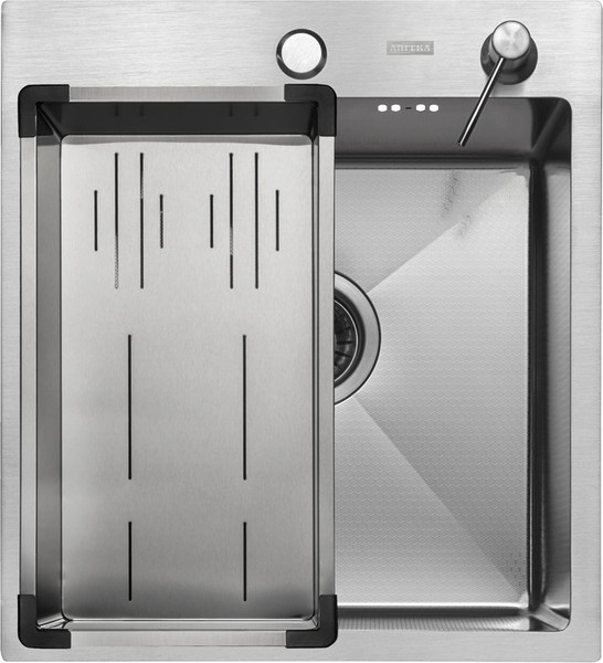 Мойка кухонная Arfeka ECO AR 45x50+ CL AR G+DS AR Decor  - фото