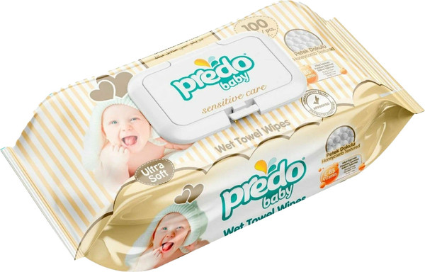 Влажные салфетки детские Predo W-100 - фото