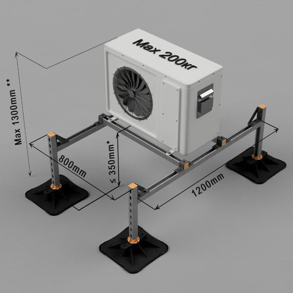 Подставка для кондиционера Burke Foot Basic 576511208