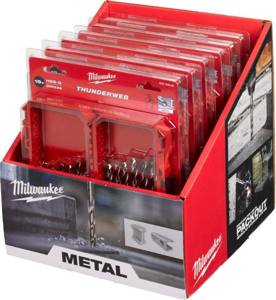 Набор сверл Milwaukee Thunderweb HSS-G 1-10мм 4932493869