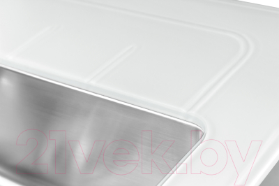 Мойка кухонная ZORG GS 7850-2 (белый)