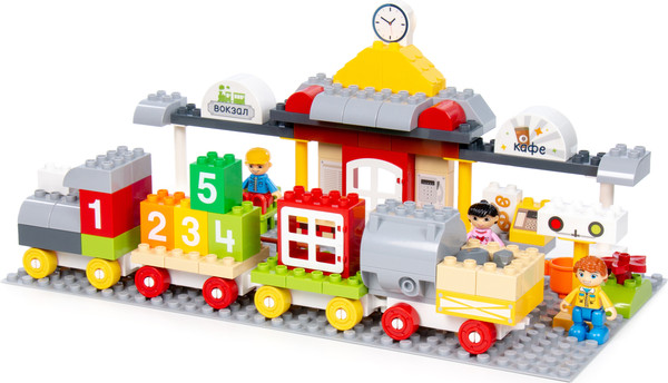 Конструктор Полесье Железнодорожный вокзал / 94746