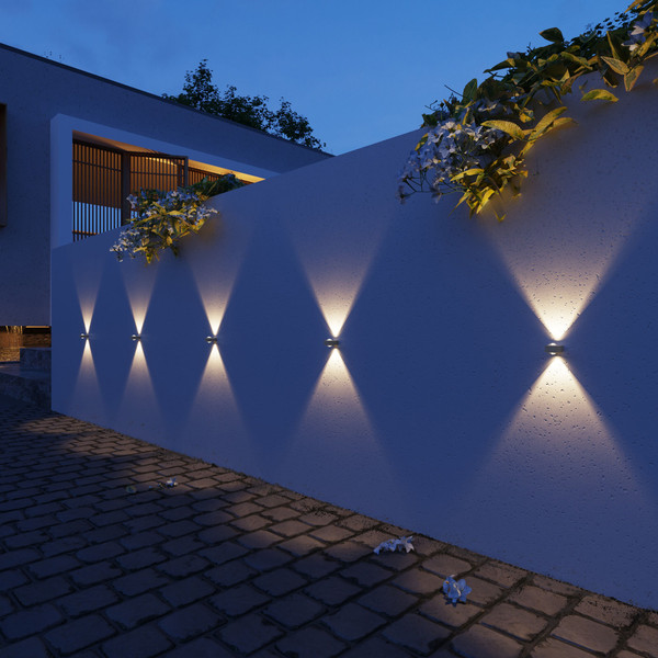 Бра уличное Elektrostandard Lenses 35191/W