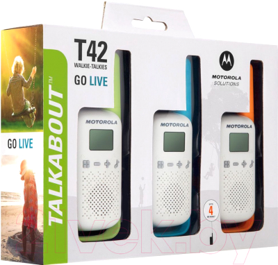 Комплект раций Motorola Talkabout T42 Triple