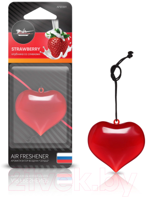 Ароматизатор автомобильный Airline Сердце / AFSE001