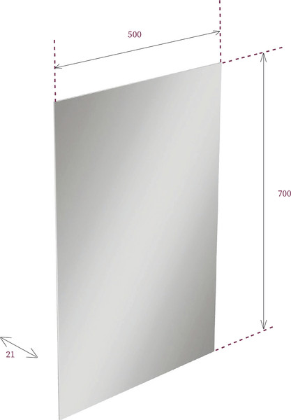 Зеркало Onika Люма 50 / 205026