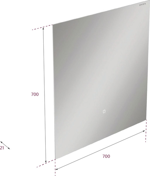 Зеркало Onika Люма 70 / 207048