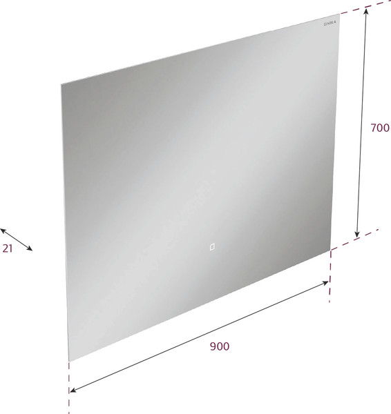 Зеркало Onika Люма 90 / 209032