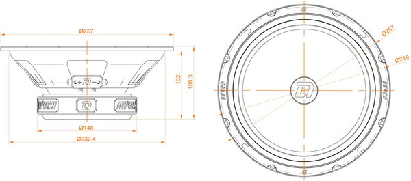 Среднечастотная АС DL Audio Raven 250 V.2