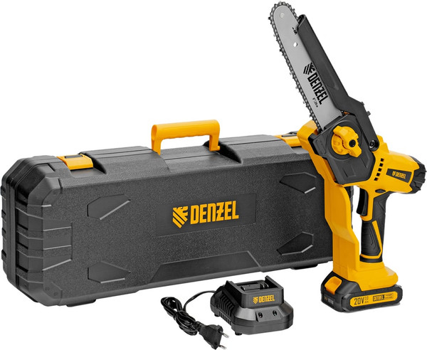 Пила цепная аккумуляторная Denzel СCS-200BL / 58653 - фото