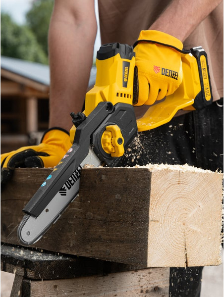 Пила цепная аккумуляторная Denzel СCS-200BL / 58653