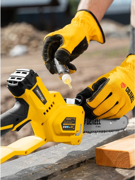 Пила цепная аккумуляторная Denzel СCS-200BL / 58653