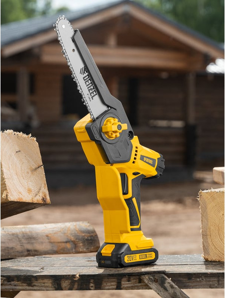 Пила цепная аккумуляторная Denzel СCS-200BL / 58653