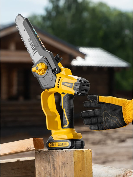 Пила цепная аккумуляторная Denzel СCS-200BL / 58653