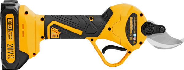 Секатор аккумуляторный Denzel CP-30BL / 59434