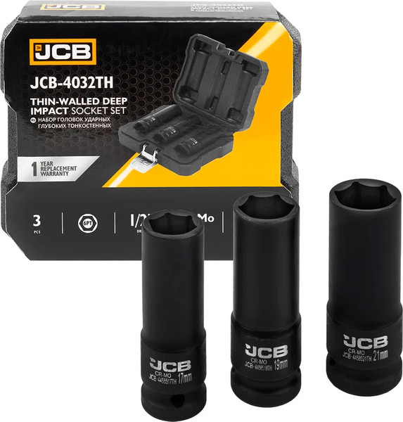 Набор головок слесарных JCB JCB-4032TH - фото