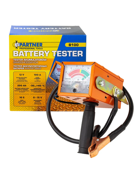 Тестер аккумуляторной батареи Partner PA-B100
