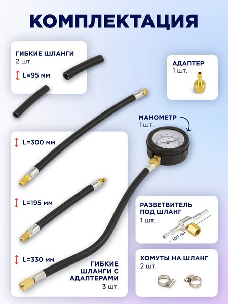 Тестер давления топлива Yataforce YF-946G08