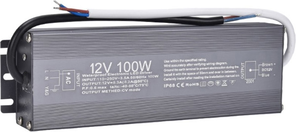 Блок питания на DIN-рейку КС HDR-100W / hdr-100-12 - фото