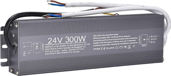 Блок питания на DIN-рейку КС HDR-300W / hdr-300-24 - фото