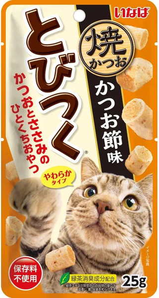 Лакомство для кошек Inaba Тобицуку Якикацуо со вкусом кацуобуси - фото