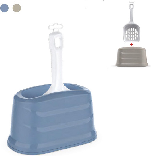 Совок для туалета Georplast Pocket Plus С подставкой / 10514