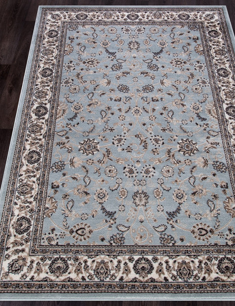 Ковер Merinos Valencia Deluxe d251-STAN-L.BLUE-BROWN