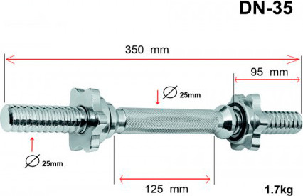 Гриф для гантели Alpin DN-35