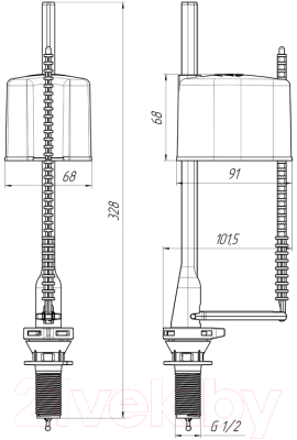 Арматура Ани Пласт WC5550