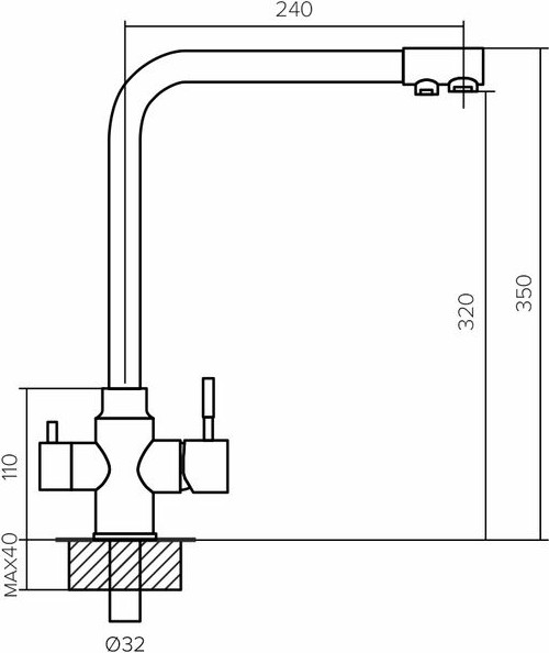 Смеситель Polygran Вега