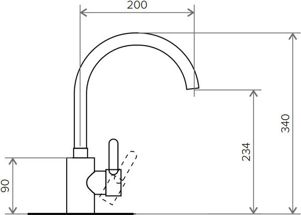 Смеситель Polygran Альтаир