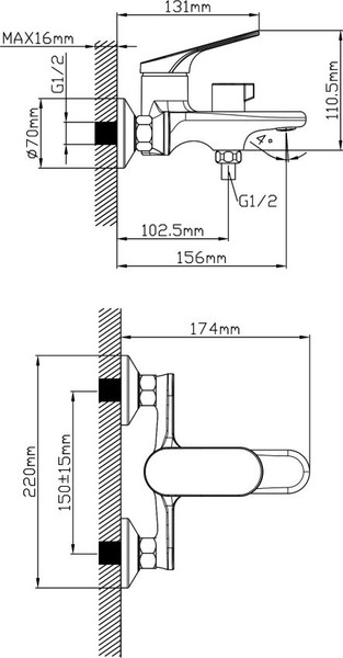 Смеситель Econoce D35 760 / EC0763