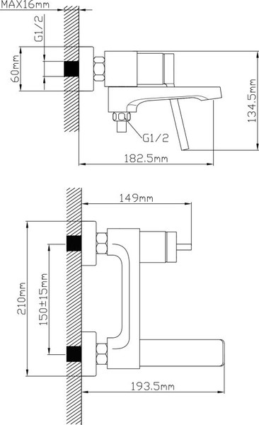 Смеситель Econoce D35 750 / EC0752