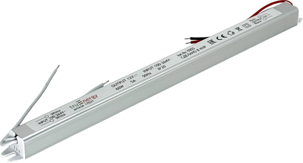 Блок питания для светодиодной ленты Truenergy Block Pencil 12V 60W IP20 / 17128 - фото