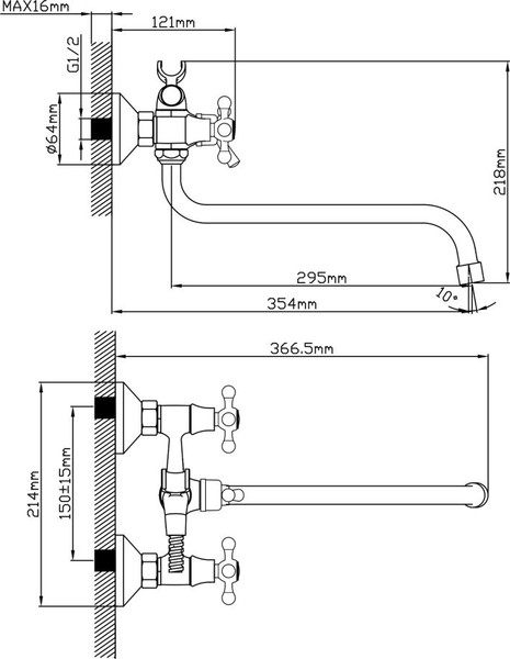 Смеситель AV Engineering AVROL7-D22