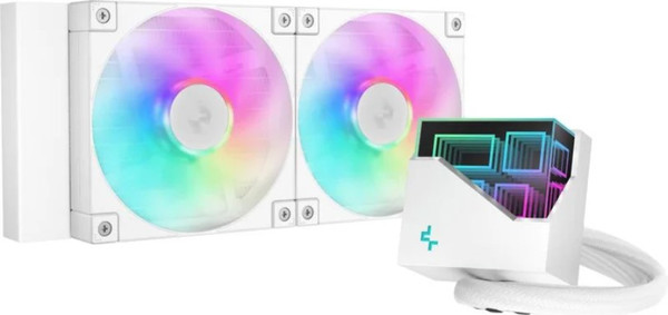 Кулер для процессора Deepcool LT240 ARGB / R-LT240-WHAMNC-G-1 - фото