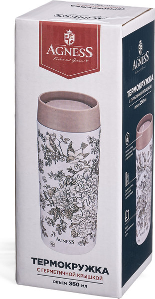 Термокружка Agness Royal Garden 798-111