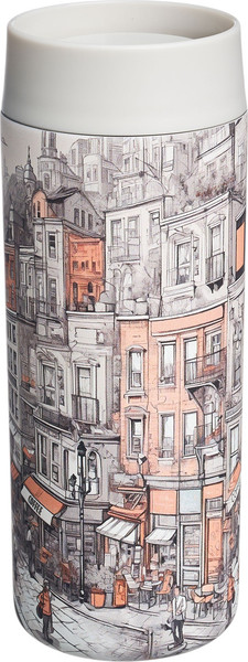 Термокружка Agness Город 798-113 - фото