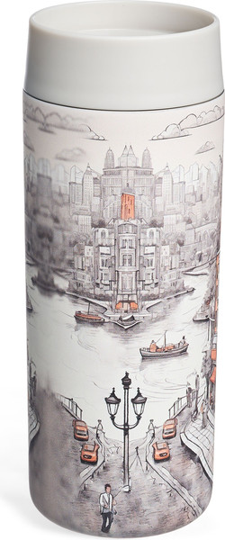 Термокружка Agness Город 798-113