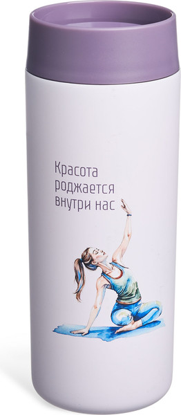 Термокружка Agness Yoga 798-114