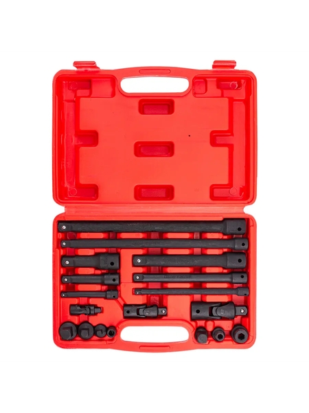 Набор удлинителей слесарных ForceKraft И адаптеров FK-T4057-18