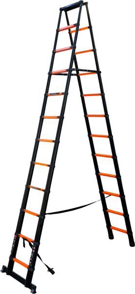 Телескопическая лестница ISMA ISMA-UP350-2 - фото