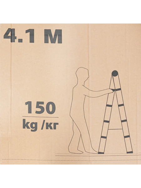 Телескопическая лестница ISMA ISMA-UP410-2
