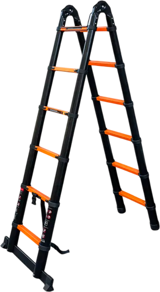 Телескопическая лестница ISMA ISMA-UP190-M - фото