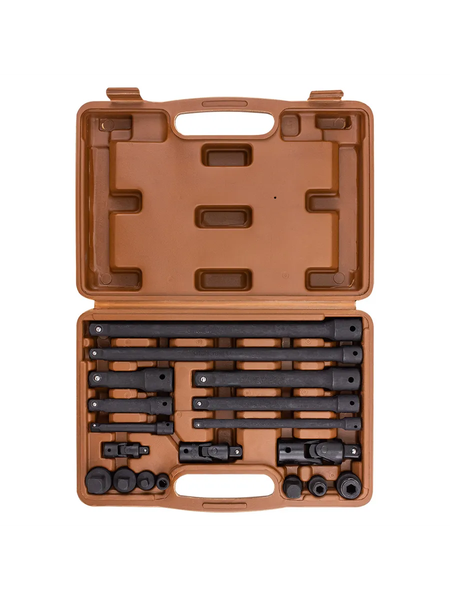 Набор удлинителей слесарных Forstime И адаптеров FT-T4057-18