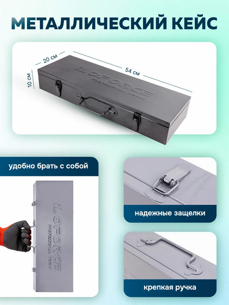 Универсальный набор инструментов ILOforce IF-6143-9MPB