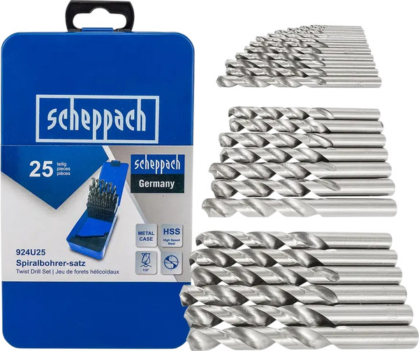 Набор сверл Scheppach Sch-924U25 - фото